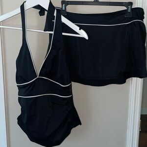 Two Piece Tankini w/ Shorts